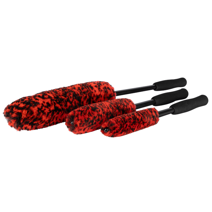 WHEEL WOOLIES COMBO Soft rim brush set